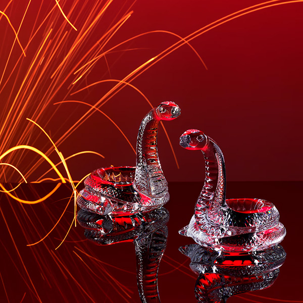 Baccarat Clear Snake Zodiaque 2025